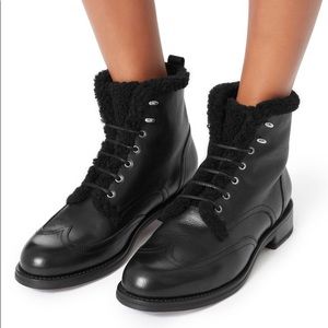 rag & bone Cozen Lamb Shearling Leather Boots